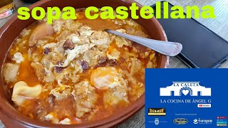 Sopa castellana Angel g [upl. by Mikol]