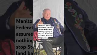 Manitoba Métis Federation president on the land back MOU signed with Manitoba government [upl. by Jewel]