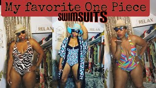 My Favorite ONE PIECE SWIM SUITS [upl. by Annaiv]