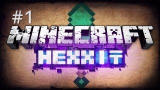 Minecraft Hexxit Modpack  Ep1  We Begin [upl. by Landre233]