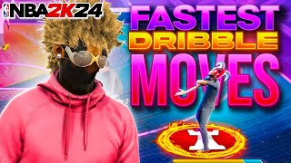 FASTEST DRIBBLE MOVES in Season 1 NBA2K24 😱 [upl. by Harper]