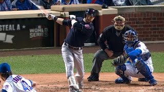 WS2016 Gm4 Kipnis tallies three hits including homer [upl. by Ahsykal]