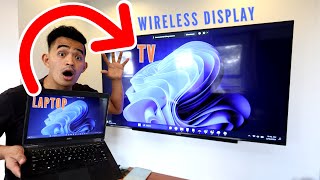 How to setup Wireless Display from your Laptop to your TV Screen [upl. by Yerroc]