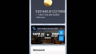 Safir Backoffice  Minting Zeniq Coins [upl. by Eirek]