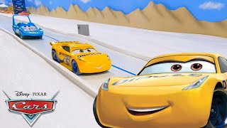 Cruz Ramirez Challenges Racers at Salt Flats  Pixar Cars [upl. by Kenward963]