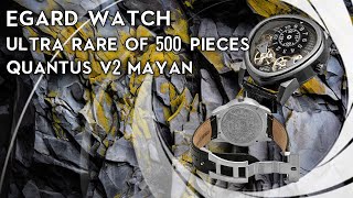 Extremely Limited Release Watch Review Egard Quantus V2 Mayan Only 500 Exist watch unboxing [upl. by Ielirol]