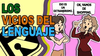 🤓¿Qué son LOS VICIOS DE LENGUAJES  Barbarismos extranjerismos solecismos y otros [upl. by Arturo]