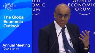 The Global Economic Outlook  Davos 2024  World Economic Forum [upl. by Lai]