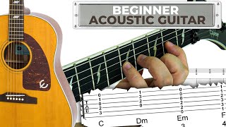 Learn ACOUSTIC GUITAR Fast with Expert Tips  Lessons  Tutorial [upl. by Aninnaig877]