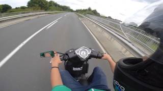 Speedfight 3 Darkside und Yamaha Aerox GOPRO no music [upl. by Odlonyer]