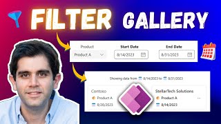 How to apply Multiple Filters to Power Apps Gallery Dates Ranges amp More 📅🎯 [upl. by Isma217]