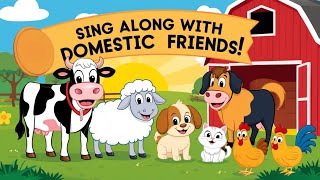 Animals Nursery Rhyme for Toddlers  Kids music 🎶 [upl. by Leaw850]