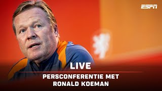 🎙🇷🇴 Persconferentie Ronald Koeman en Cody Gakpo in aanloop naar achtste finale tegen Roemenië [upl. by Hufnagel]