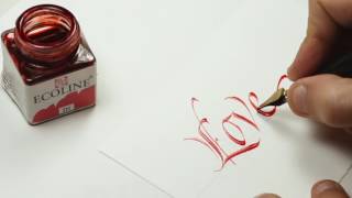 Italic Calligraphy Practice [upl. by Hutt769]