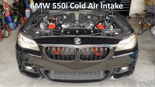 BMW F10 550i 650i 750i Cold Air Intake N63TU [upl. by Allenad17]