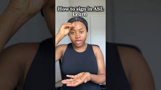 ASL words How to sign “learn” in asl [upl. by Mcgean274]