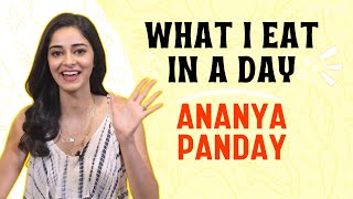 What I Eat In A Day Ft Ananya Panday  Green Juice Keto Cupcakes amp More  Pinkvilla [upl. by Gnahc]