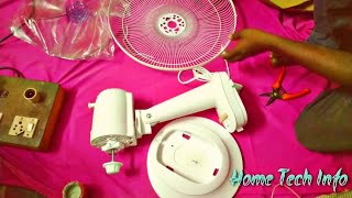 How to assemble table fan  Tamil [upl. by Rosemari]