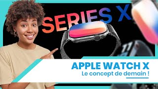 Apple Watch X  Un designer imagine la montre connectée du futur ⌚️😲 [upl. by Armelda633]