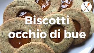 Biscotti occhio di bue [upl. by Oskar326]