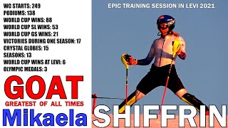 Mikaela SHIFFRIIN  Greatest Slalom Skier Of All Times [upl. by Eelrac]