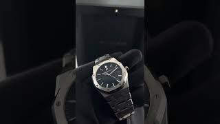 AUDEMARS PIGUET ROYAL OAK 41MM 15500 BLUE DIAL 2021 audemarspiguet idwx youtubeshorts [upl. by Llemert]