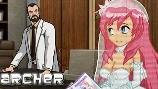 Archer Dr Kriegers Top 10 Best Moments amp Funniest Jokes [upl. by Aicilev]