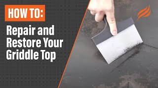 How To Repair and Restore Your Blackstone Griddle Top  Blackstone Griddles [upl. by Sucramd]