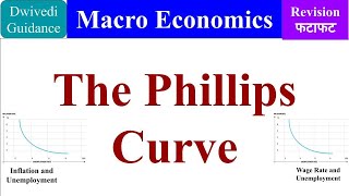 The Phillips Curve unemployment and inflation the phillips curve explained macro economics bcom [upl. by Assilav479]