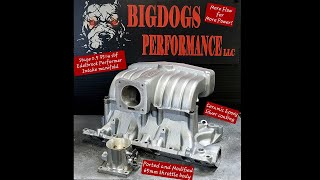 Ported Edelbrock Performer efi manifold for SBF 351w [upl. by Peacock837]