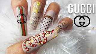 GUCCI NAILS [upl. by Eanrahs271]