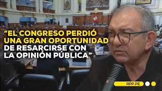 José Cevasco espera que los grupos parlamentarios respondan sobre retorno de PL a la Comisión [upl. by Sweyn]