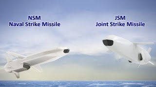 Kongsberg NSM Naval Strike Missile and JSM Joint Strike Missile at DSEI 2013 [upl. by Naejarual]