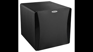 Velodyne Impact10 Subwoofer Video Review [upl. by Durning]