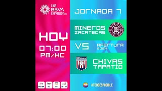 LIGA DE EXPANSIÓN  MINEROS VS TAPATÍO [upl. by Sylas]