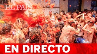 Así fue la Tomatina de Buñol 2018 [upl. by Ferriter653]