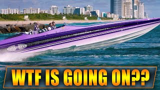 ULTIMATE POWERBOAT MADNESS AT HAULOVER INLET   BOATS HITTING 100 MPH   WAVY BOATS [upl. by Stanton856]