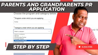 Parents And Grandparents PR Application  Explained In Step By Step 2024 🔥 [upl. by Hugh783]