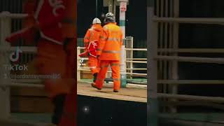 Purley oaks station uk Networkrail track crew February 13th 2024 [upl. by Eiffe]