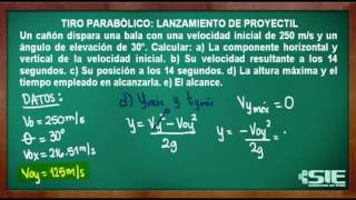 Problemas De Lanzamiento De Proyectil Parte II [upl. by Sylirama]