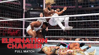 FULL MATCH  SmackDown Tag Team Title Elimination Chamber Match Elimination Chamber 2020 [upl. by Itnahsa]