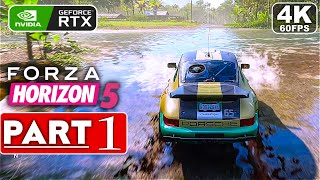 FORZA HORIZON 5 Gameplay Walkthrough Part 1 4K 60FPS RAY TRACING PC  No Commentary FULL GAME [upl. by Assiar644]