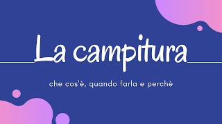 Campitura  che cosè quando farla e perchè [upl. by Ettennan]