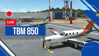 The new TBM 850 is here  Primeiro voo [upl. by Lister]