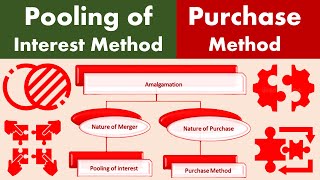 Differences between Pooling of Interest Method and Purchase Method [upl. by Relda]