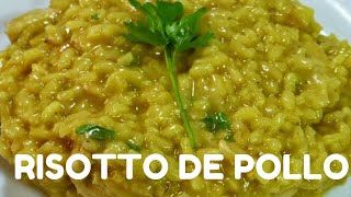 Risotto de Pollo  Receta casera paso a paso [upl. by Jane385]