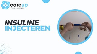 Insuline injecteren  CareUp Virtual Learning Lab [upl. by Engedus]