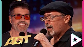 Nervous Singer Gets GOLDEN BUZZER on Americas Got Talent [upl. by Mirilla]