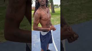 I DONT HOOP NOMO I RAP 😂😂 youtubeshorts funny druski2funny [upl. by Cindra]