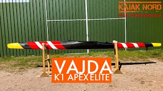 Kajak VAJDA K1 ApeX Elite XXL Rennkajak Marathonkajak [upl. by Anilys]